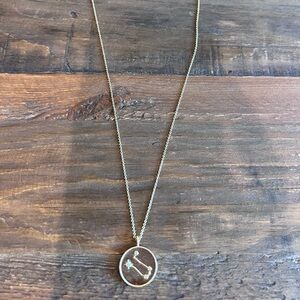 Gorjana Astrology Coin Necklace (Gemini)